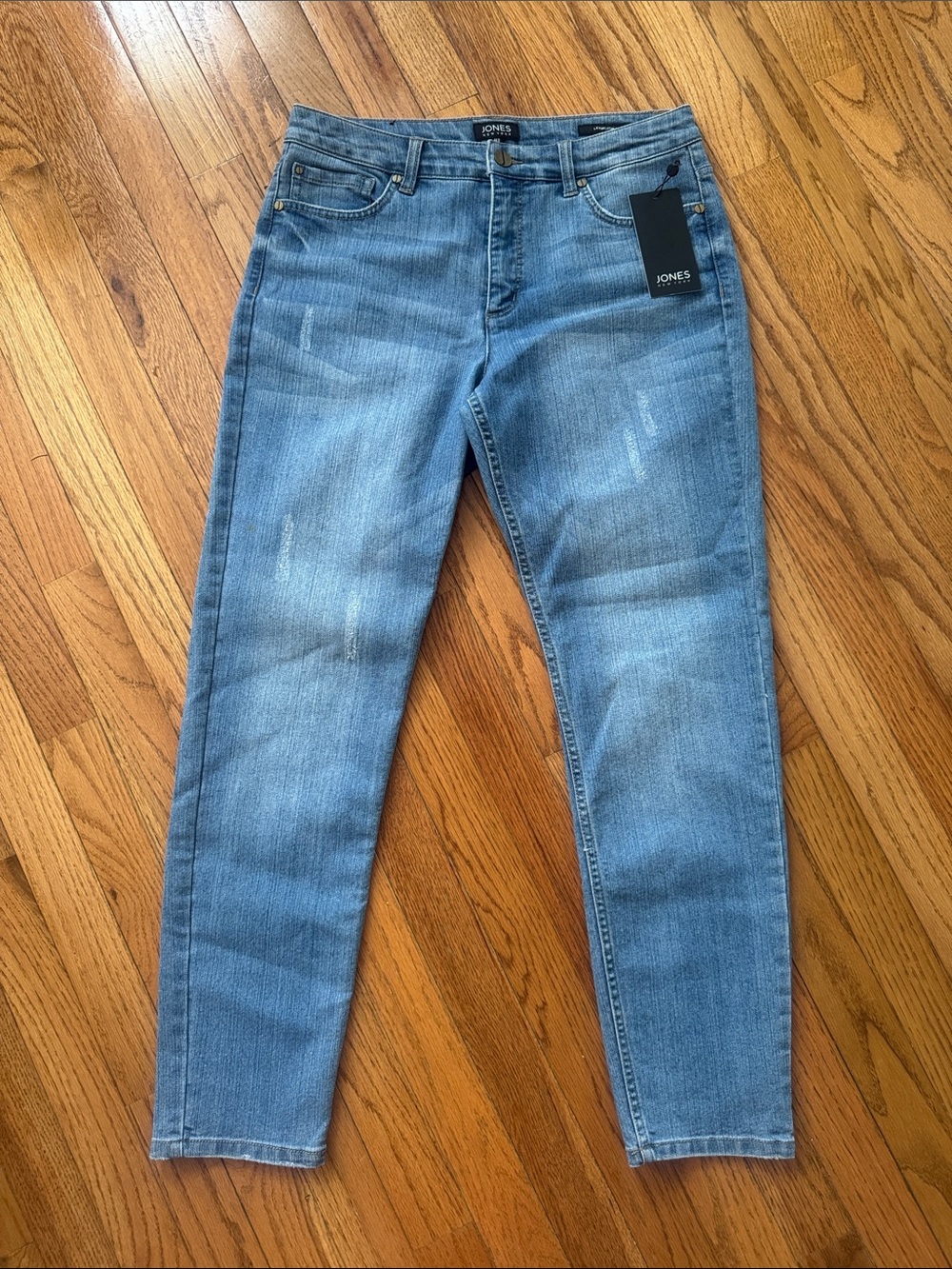 Jones New York Medium Blue Straight Leg Jeans